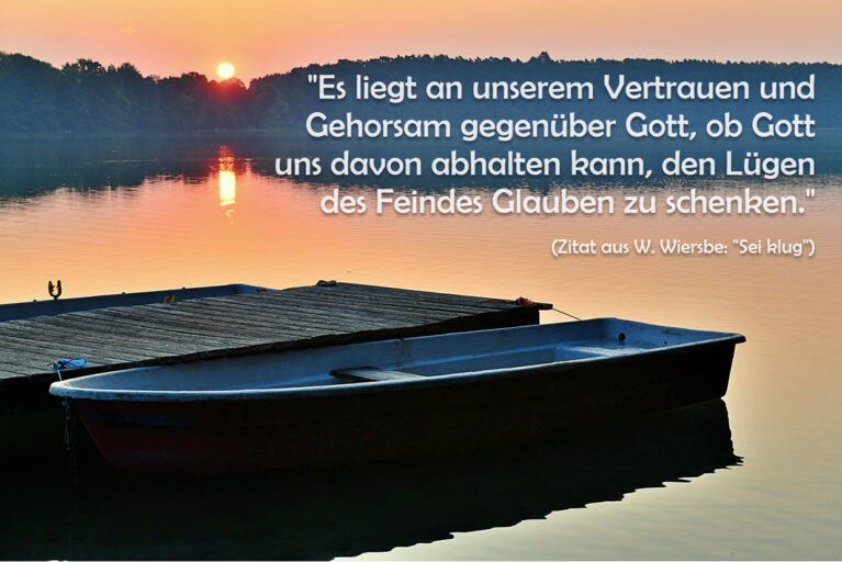 2019 Sonnenaufgang Wurlsee - Zitat Wiersbe Vertrauen
