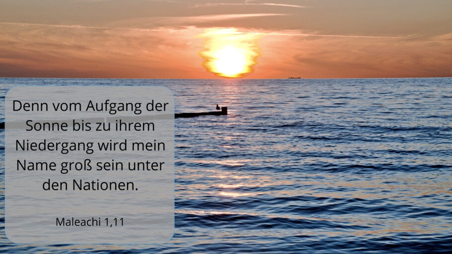 Sonnenuntergang Wustrow Ostsee - Maleachi 1