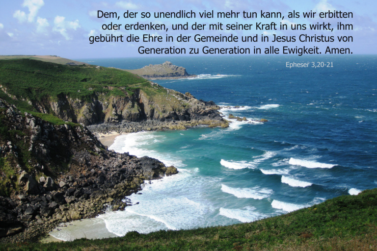 Südengland Bucht - Eph 3 20-21